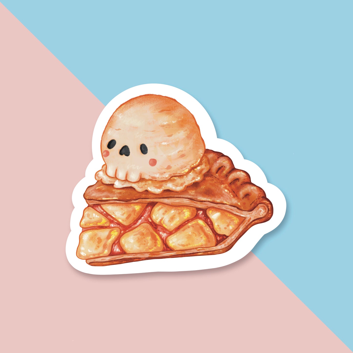 Cursed Apple Pie Sticker
