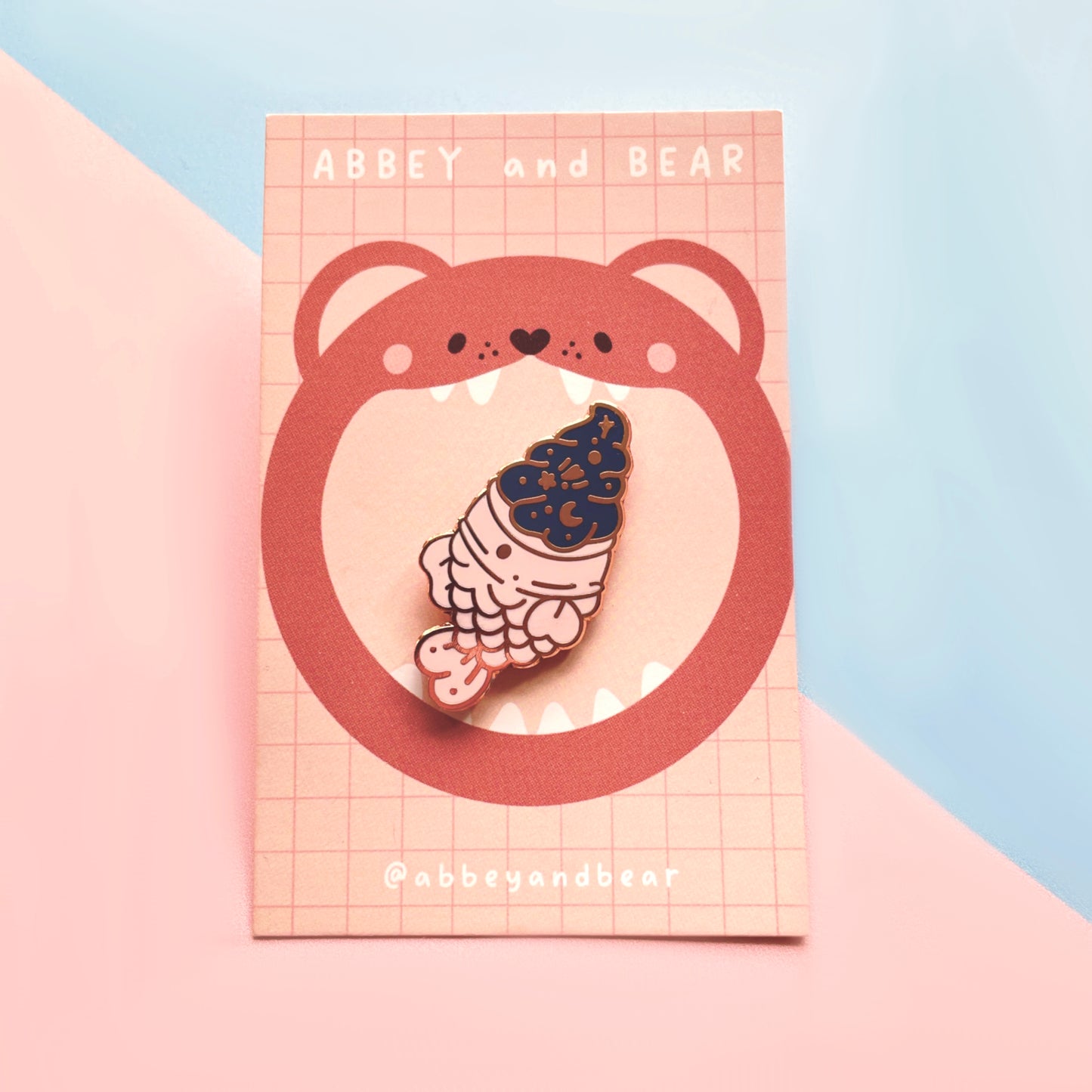 Pink Taiyaki Pin