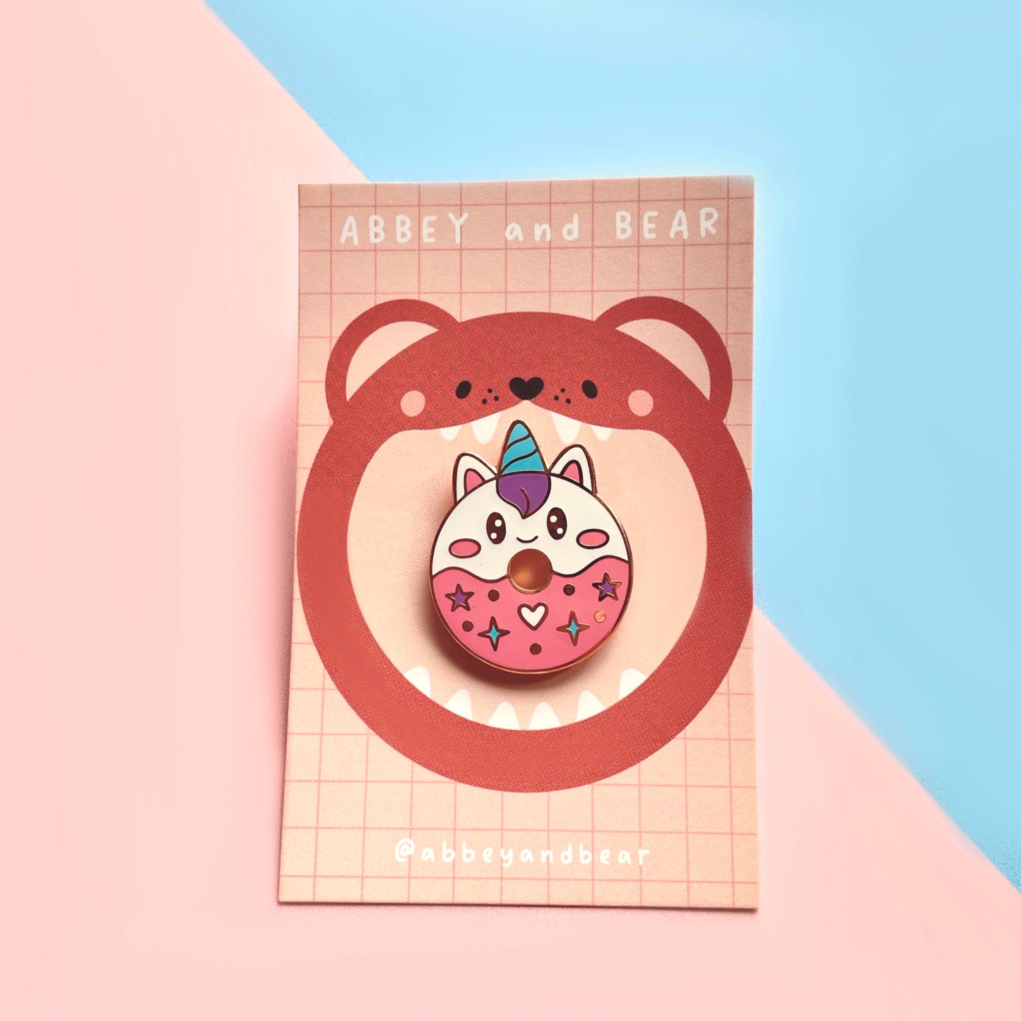 Unicorn Doughnut Pin