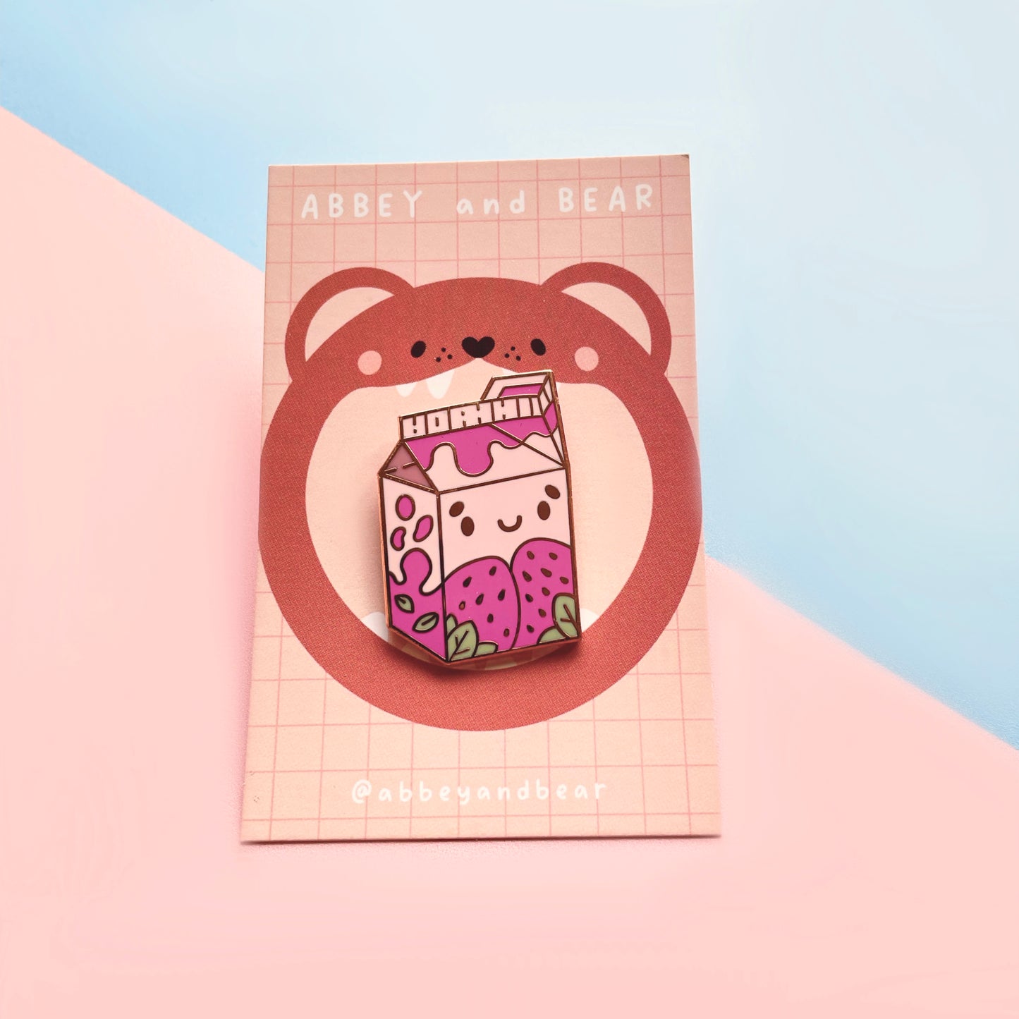 Strawberry Milk Pin