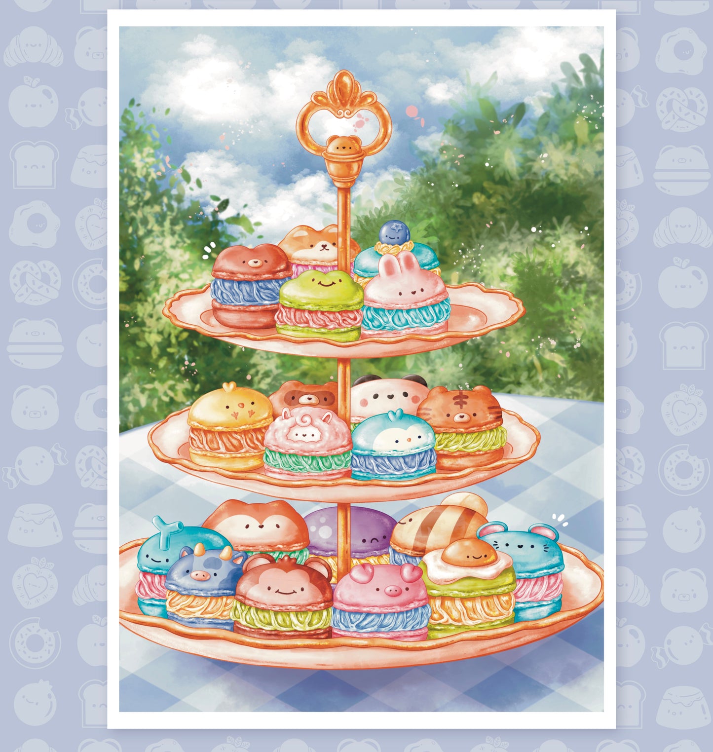 Macaron Art Print