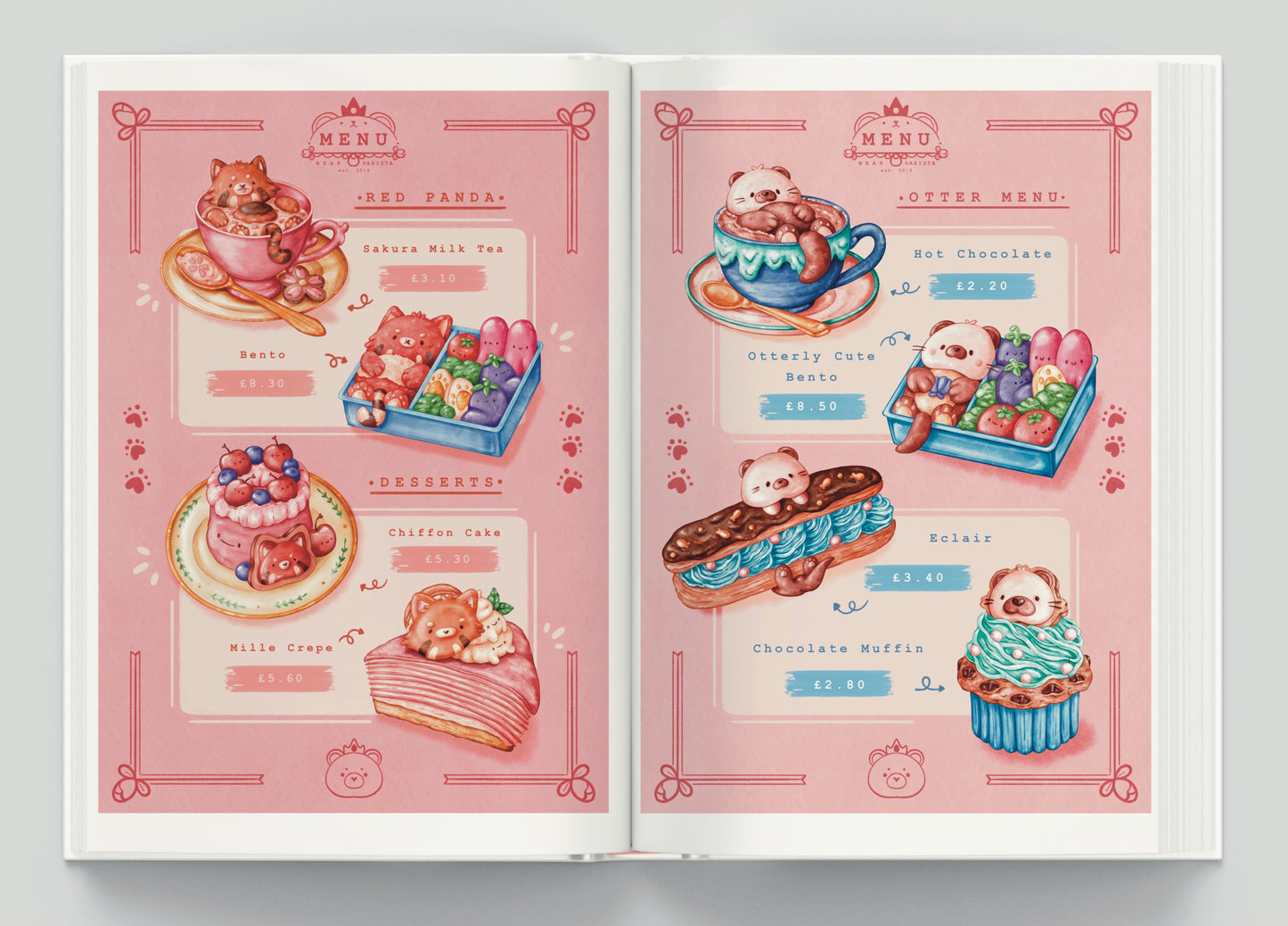 Art Book: The Food Art of Abbey and Bear