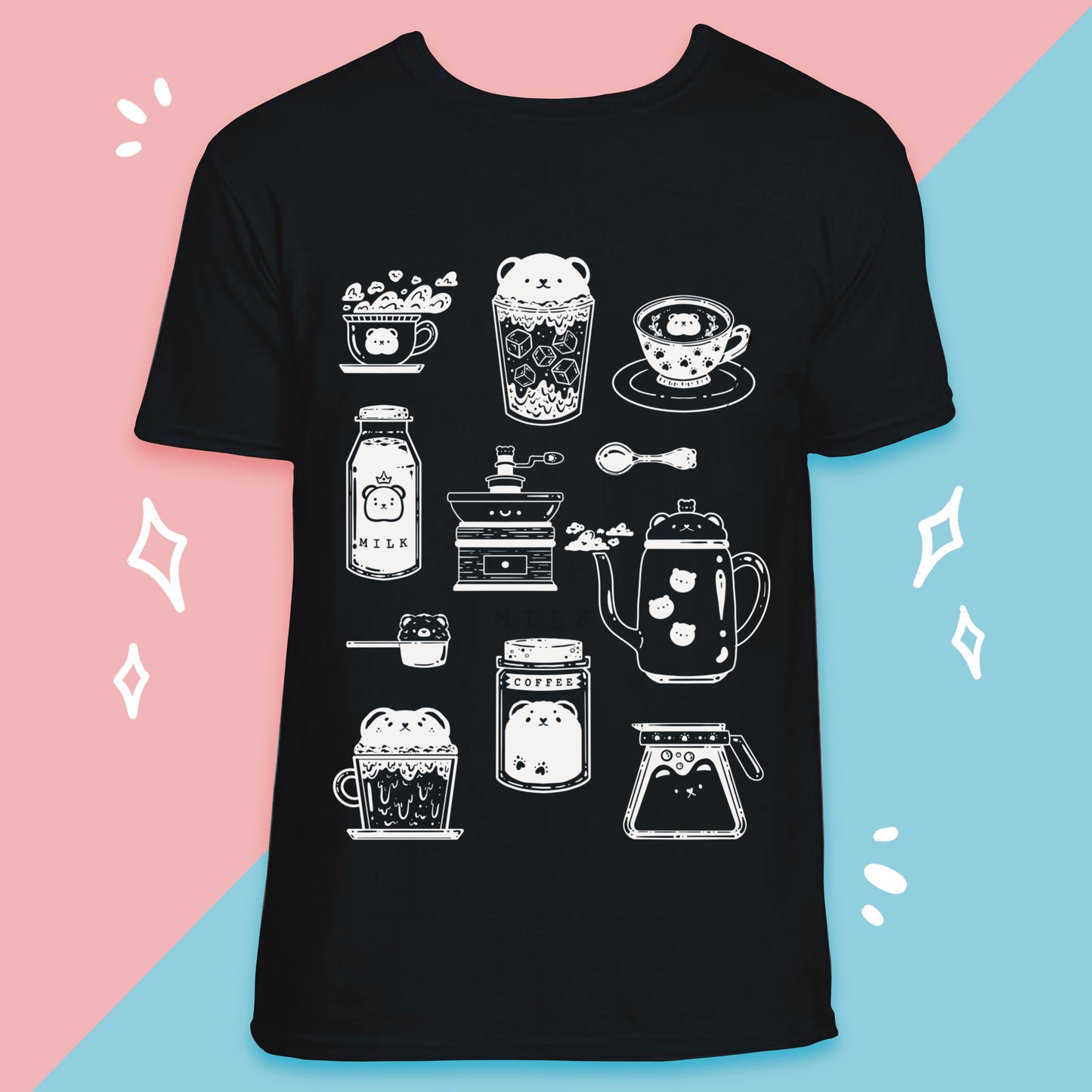 Bear Barista T-shirt