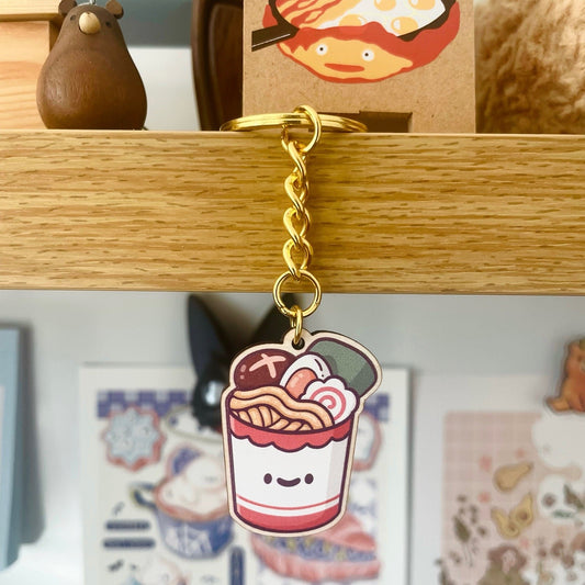 Happy Ramen Keyring